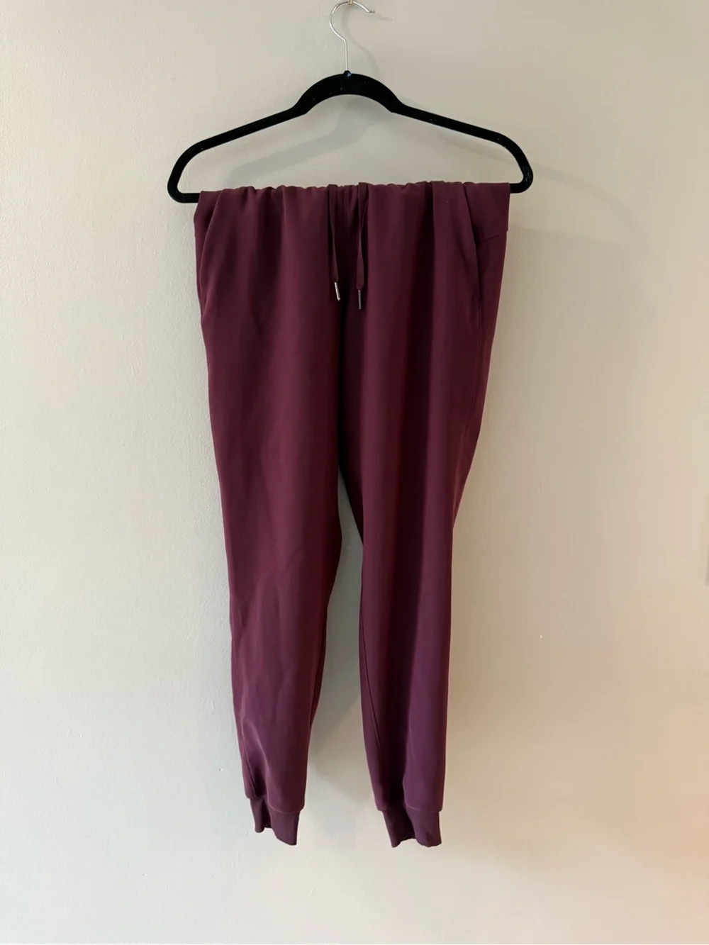 Burgundy Lululemon Jogger Pants